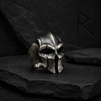 Verstellbarer Wikinger-Ring \"Helm König Harald\"