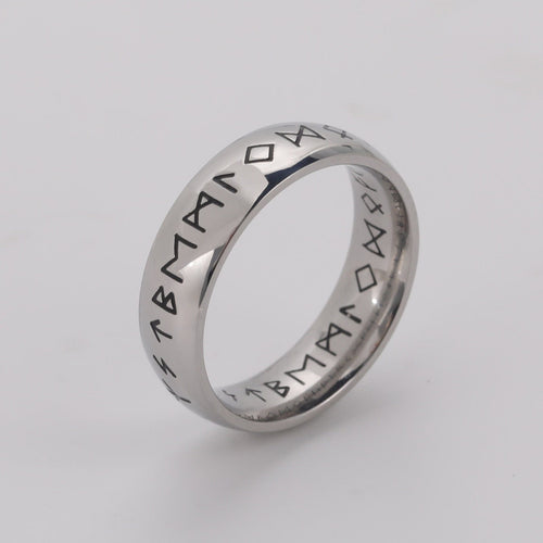 bague Bague Viking "Anneau de la Saga Runique" 8 / Runes Ring - Odins Hall