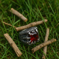 Wikingerring \"Ring der vier Drachenfeuer\".