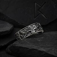 Wikinger-Ring \"Ring der Flügel Odins\"