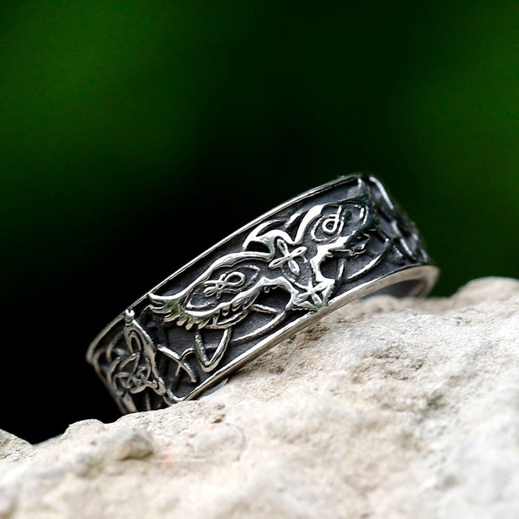 Wikinger-Ring "Ring der Flügel Odins".