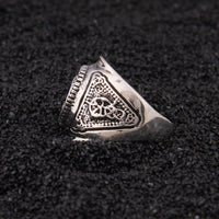 Wikinger Ring aus 925er Sterlingsilber - Macht des Valknut