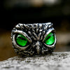 Bague viking les observateurs de la nuit Vert / 7 - Odins Hall