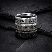 Wikinger-Ring Rune \"Weisheit des Helden\"