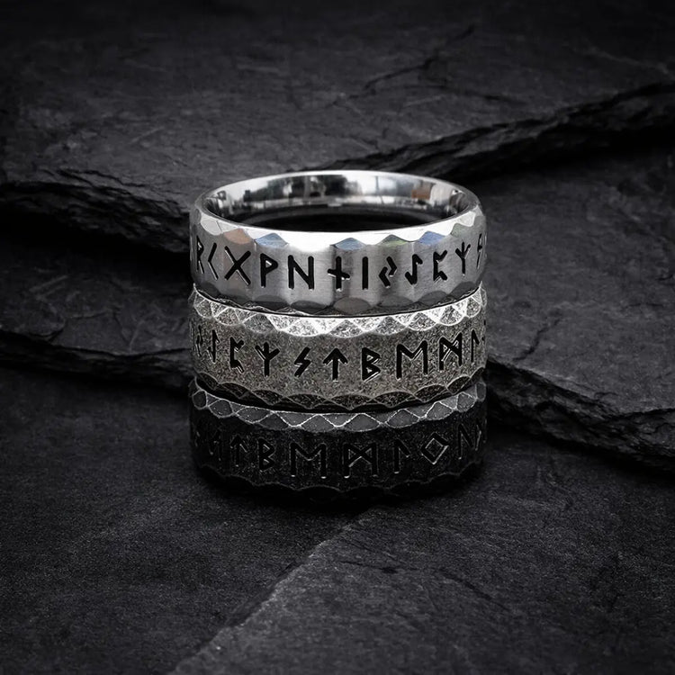 Wikinger-Ring Rune \"Weisheit des Helden\"