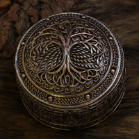 Wikinger-Schmuckschatulle - Yggdrasil