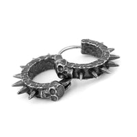 Wikinger-Totenkopf-Ohrringe