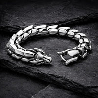 Schlangenarmband „Zorn von Jörmungand“ – Silber
