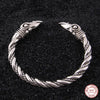 Wikingerarmband aus 925er Sterlingsilber - Odins Raben