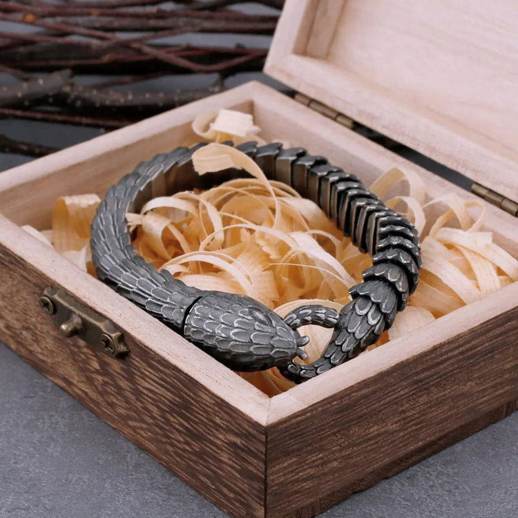 Wikinger Armband "Das große Jörmungand" - Ouroboros