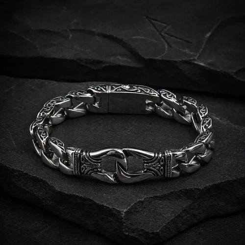 Bracelet viking Bracelet Viking Union - Acier inoxydable - Odins Hall