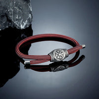 Verstellbares Wikinger-Armband Vegvisir