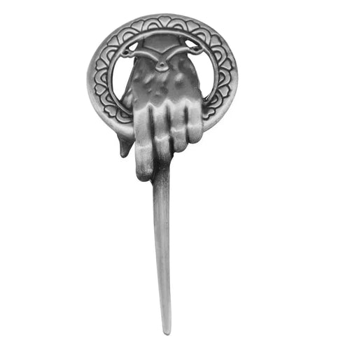 Broche de la main du roi Argenté - Odins Hall