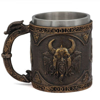 Wikingerkrug \"Tankard des Yeux d'Odin\" (Tankard der Augen Odins)