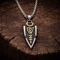 Collier Lanze des Odin - Valknut