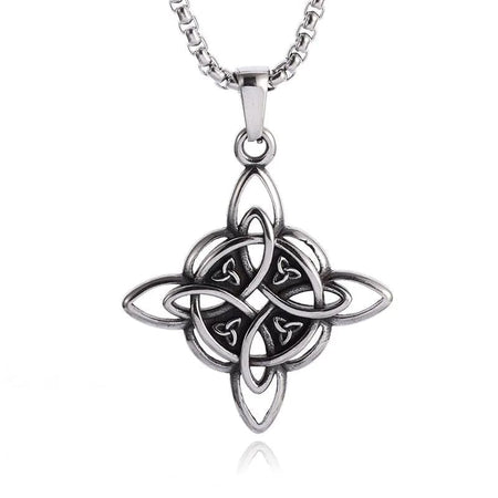 Halskette "Ewiges Leben" Knoten der keltischen Dreifaltigkeit
