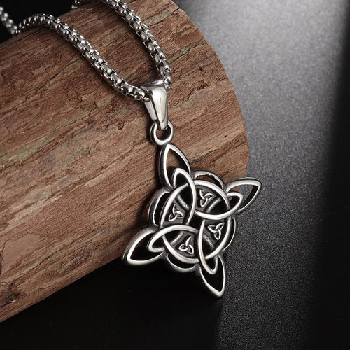 Collier pendentif noeud de la trinité celtique - Odins Hall