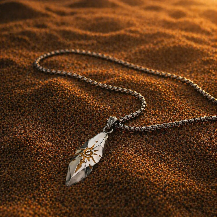 Collier Jötunn-Stein \"Schmiede deine Kraft\"