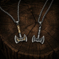 Wikinger-Halskette „Amulett des Echos von Odin“