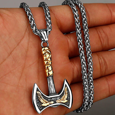 Wikinger-Halskette "Amulett des Odin-Echos".