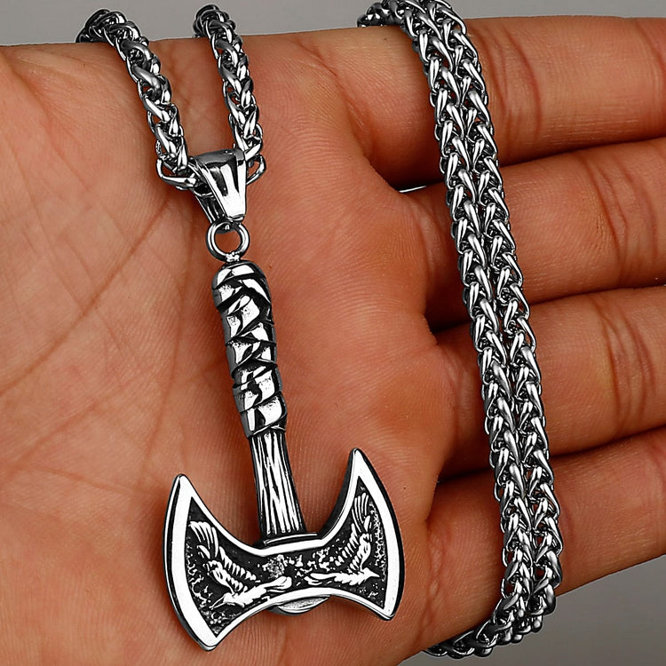 Wikinger-Halskette "Amulett des Odin-Echos".