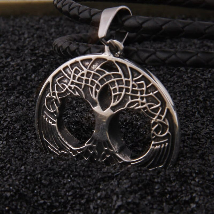 Anhänger aus 925er Sterlingsilber - Yggdrasil