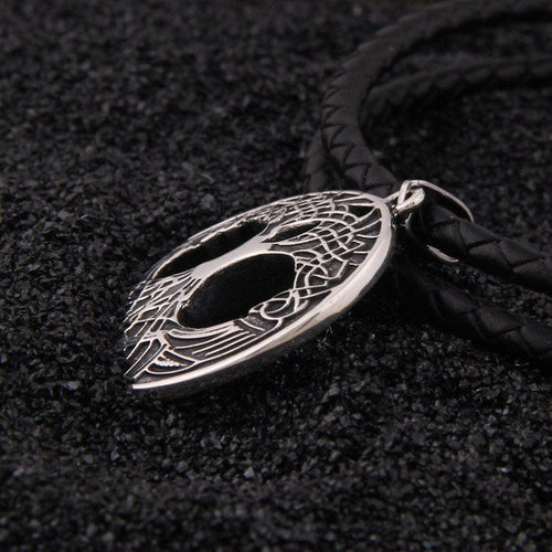 collier Collier Viking en Argent Sterling 925 - Yggdrasil - Odins Hall