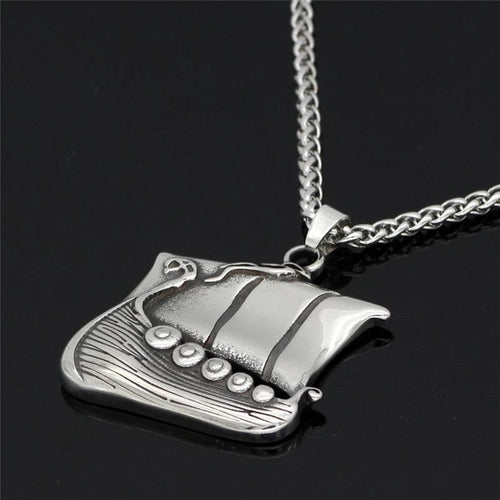 Collier viking le grand drakkar - Odins Hall