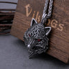 Collier viking tête de Fenrir - Odins Hall