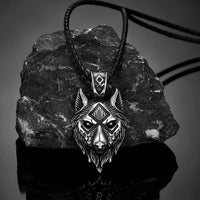 Wikingerkette Wolfskopf - Fenrir