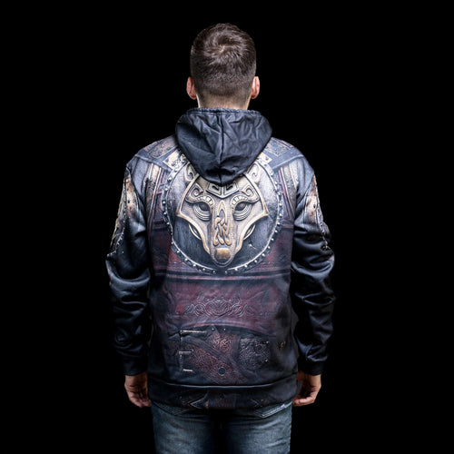 Vêtement Hoodie Viking "Fenrir, l'Équipement de Bronze" - Odins Hall