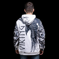 Wikinger-Hoodie \"Odins Zorn\".