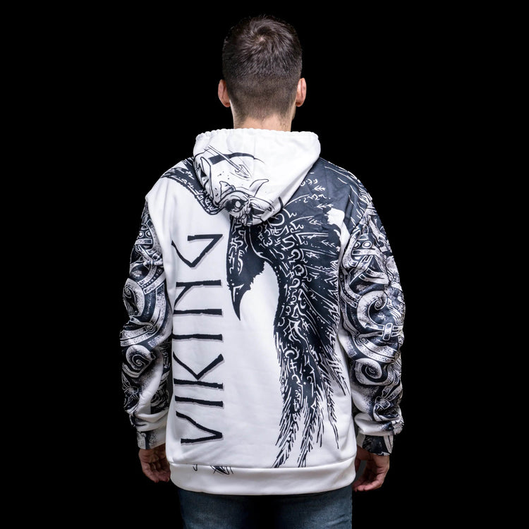 Wikinger-Hoodie "Odins Zorn".