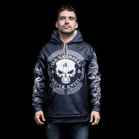 Wikinger Hoodie \"Hoodie Kriegerschädel - Reise nach Walhalla\"