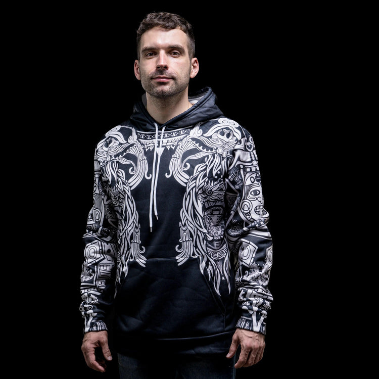 VIking Hoodie "Neue Visionen von Huginn und Muninn".