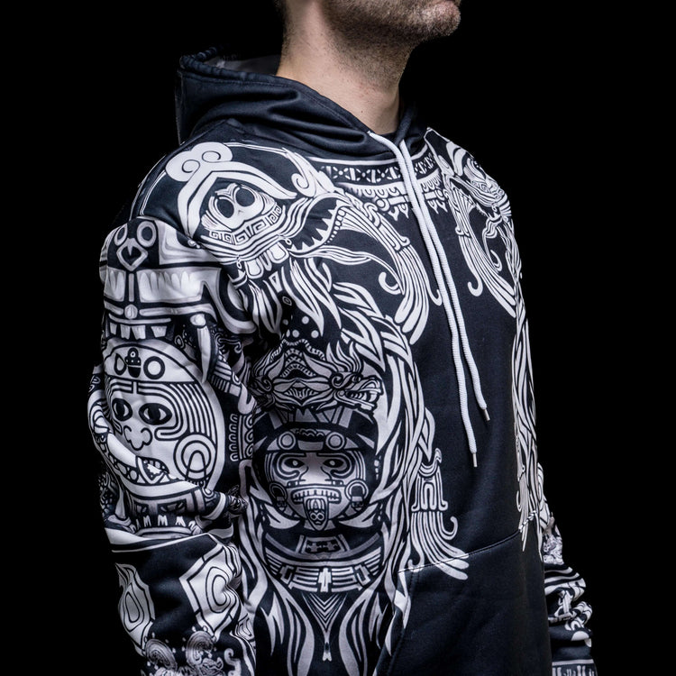 VIking Hoodie "Neue Visionen von Huginn und Muninn".