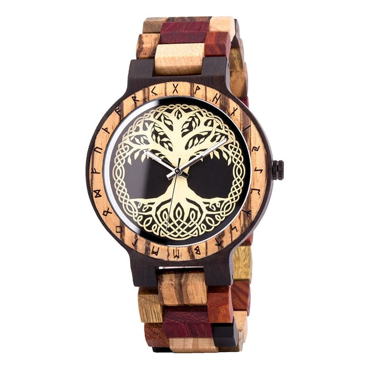 Armbanduhr aus Holz - Yggdrasil Bois Intense