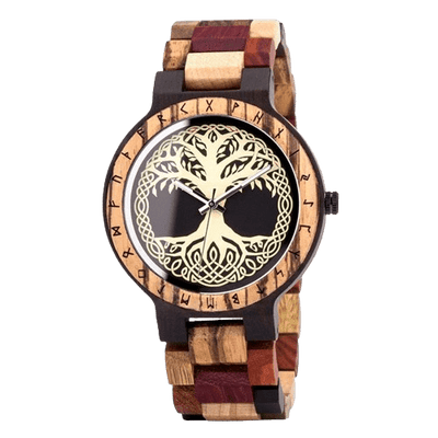 Armbanduhr aus Holz - Yggdrasil Bois Intense