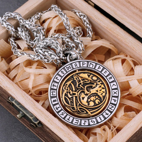 Pendentif de l’Ère Viking - Triskèle Celtique with box - Odins Hall