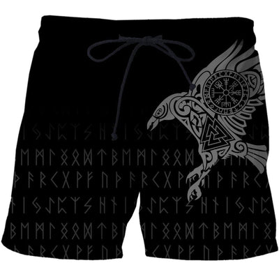 Viking Shorts - Dunkler Rabe