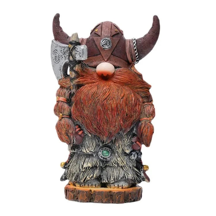 Statue großer Wikingerkrieger