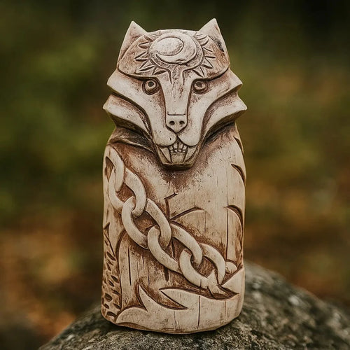 Statuette loup Fenrir - Odins Hall