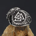 Valknut Symbol Ring - Edelstahl - Viking