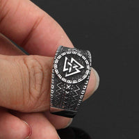 Ring Valknut | Edelstahl