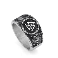 Ring Valknut | Edelstahl