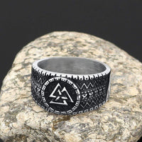 Ring Valknut | Edelstahl