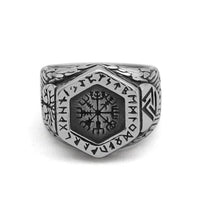 Vegvisir Runenkompass-Ring