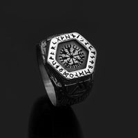 Vegvisir Runenkompass-Ring