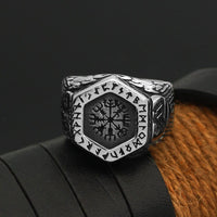 Vegvisir Runenkompass-Ring