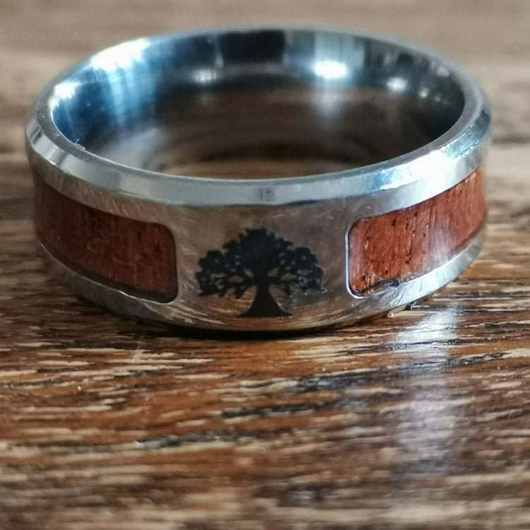 Yggdrasil Ring - Edelstahl